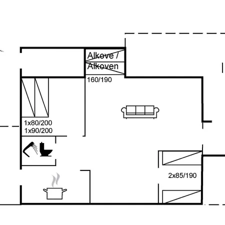 Hébergement de vacances Freija - 719m From The Sea By Interhome *